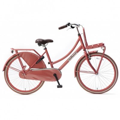 Popal - Barncykel - Daily Dutch Basic 24 Tum Röd