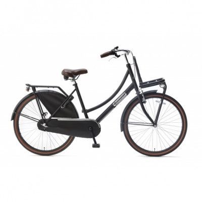 Popal - Barncykel - Daily Dutch Basic+ 26 Tum 3 Växlar Matte Svart