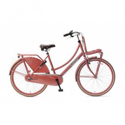Popal - Barncykel - Daily Dutch Basic+ 26 Tum 3 Växlar Röd