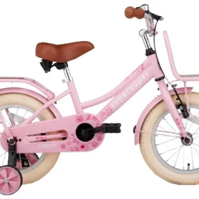 Supersuper - Barncykel - Cooper 12 Inch 21,5 Cm Rosa