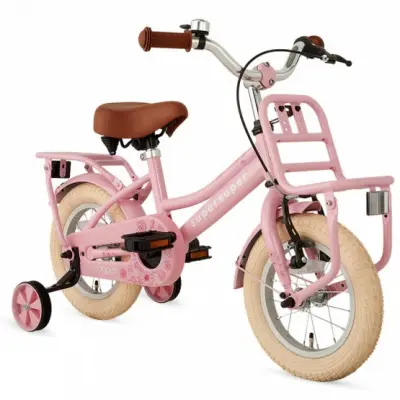 Supersuper - Barncykel - Cooper 12 Tum Rosa