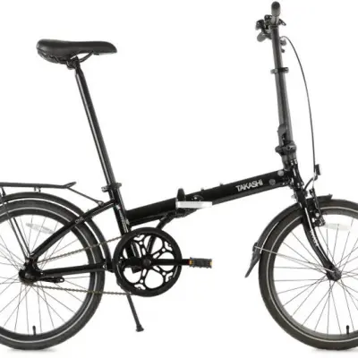 Takashi - Barncykel - Ihopfällbar 20 Inch 35 Cm Svart