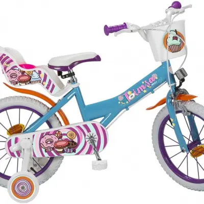 Toimsa - Barncykel - Sweet Fantasy 16 Tum Blå