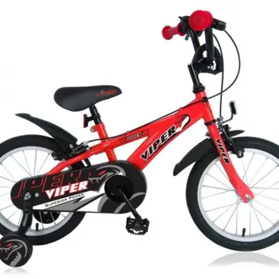 Viper - Barncykel - 18 Tum Röd