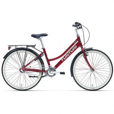 Tunturi Voice 24 Mörkröd 3-Vxl, Barncykel