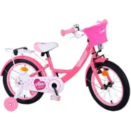Volare - Barncykel - Ashley 16 Tum Mörk Rosa - Fotbroms