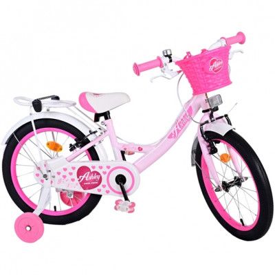 Volare - Barncykel - Ashley 18 Tum Rosa - Dubbla Handbromsar