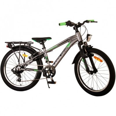 Volare - Barncykel - Cross 20 Tum Mörk Grå - 6 Växlar