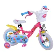 Volare - Barncykel - Greta Gris 12 Tum Dubbla Handbromsar