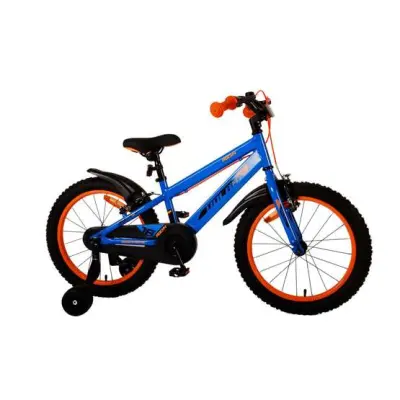 Volare - Barncykel - Rocky 18 Tum Blå - Dubbla Handbromsar