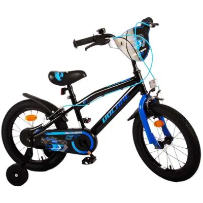 Volare - Barncykel - Super GT 16 Tum Blå - Dubbla Handbromsar