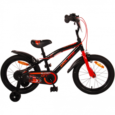 Volare - Barncykel - Super GT 16 Tum Röd - Fotbroms