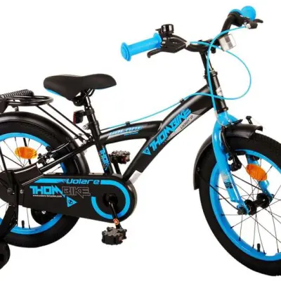 Volare - Barncykel - Thombike 16 Tum Blå - Dubbla Handbromsar