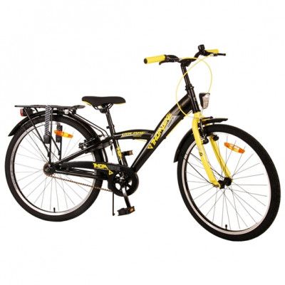 Volare - Barncykel - Thombike 24 Tum Gul - Dubbla Handbromsar