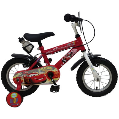 Volare Disney Cars, Barncykel med stödhjul 12