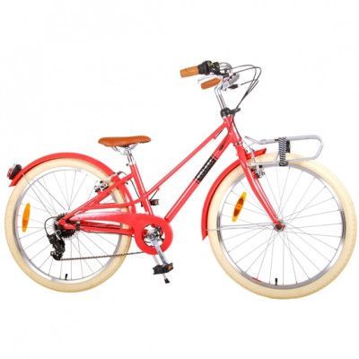 Volare - Melody 24 Tum - Röd - 6 Växlar