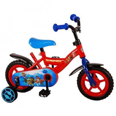 Volare Paw Patrol Barncykel 10 Tum Deluxe - Ingen Pushbar