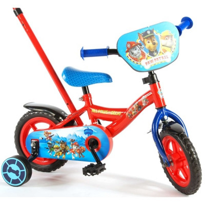 Volare Paw Patrol, Barncykel med stödhjul&stång 10