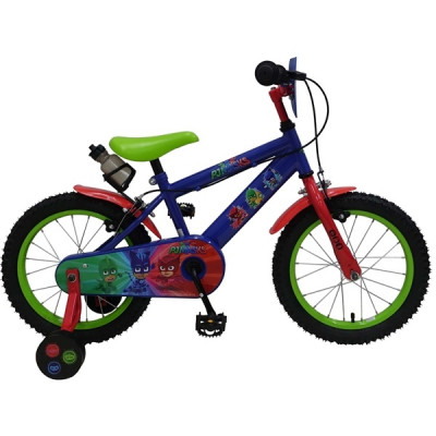 Volare Pyjamashjältarna, Barncykel med stödhjul&handbromsar 16