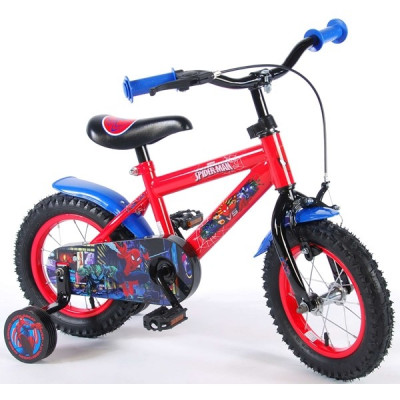 Volare Spiderman, Barncykel med stödhjul 12