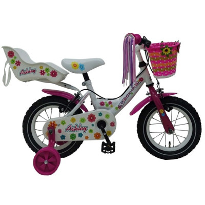 Volare Yipeeh, Barncykel med stödhjul&handbromsar - Ashley 12