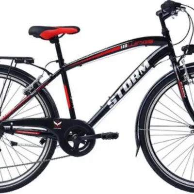 Wings - Barncykel - Storm 26 Tum 6 Växlar Svart