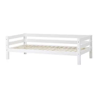Hoppekids - Juniorsäng ECO Luxury Med Ryggstöd - 90x200 Cm Vit