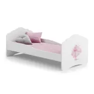 KOBI Barnsäng - Fala Med Madrass - Princess In The Crown - 160 x 80 Cm