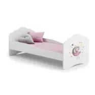 KOBI Barnsäng - Fala Med Madrass - Sleepy Princess - 140 x 70 Cm