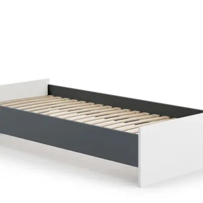 KOBI Barnsäng - Karo - 190 x 90 Cm - Grå