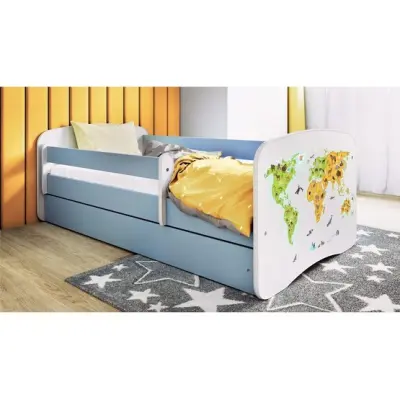 Kocot Kids Barnsäng - Babydreams Blå - Karta 180x80 Cm