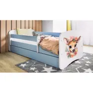 Kocot Kids Barnsäng - Babydreams Blå Med Låda - Bambi 180x80 Cm