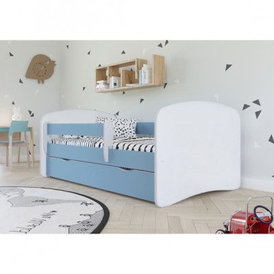 Kocot Kids Barnsäng - Babydreams Blå - Med Madrass 140x70 Cm
