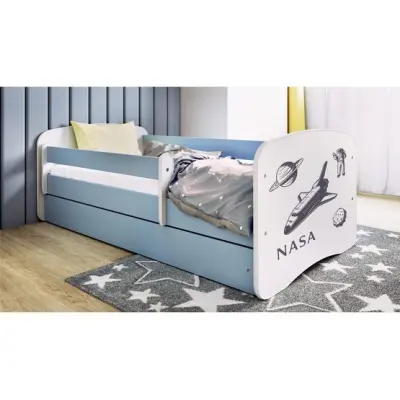 Kocot Kids Barnsäng - Babydreams Blå - Nasa 140x70 Cm