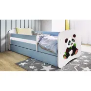Kocot Kids Barnsäng - Babydreams Blå - Panda 2 160x80 Cm