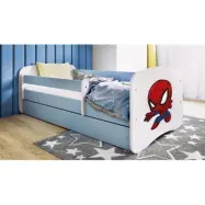 Kocot Kids Barnsäng - Babydreams Blå - Spindelmannen 140x70 Cm