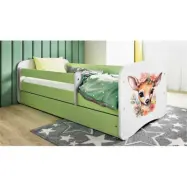Kocot Kids Barnsäng - Babydreams Grön - Bambi 160x80 Cm