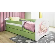 Kocot Kids Barnsäng - Babydreams Grön - Drömm 160x80 Cm
