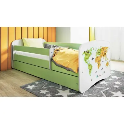 Kocot Kids Barnsäng - Babydreams Grön - Karta 180x80 Cm
