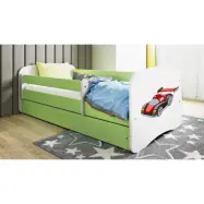 Kocot Kids Barnsäng - Babydreams Grön - Racing Car 160x80 Cm