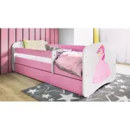 Kocot Kids Barnsäng - Babydreams Rosa Med Låda - Prinsessa 180x80 Cm