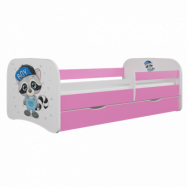 Kocot Kids Barnsäng - Babydreams Rosa - Racoon 180x80 Cm