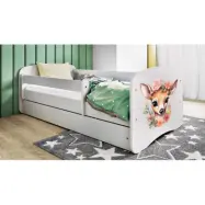 Kocot Kids Barnsäng - Babydreams Vit - Bambi 160x80 Cm