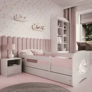 Kocot Kids Barnsäng - Babydreams Vit - Horse Med Låda 140x70 Cm
