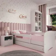 Kocot Kids Barnsäng - Babydreams Vit - Med Låda 140x70 Cm