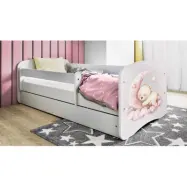 Kocot Kids Barnsäng - Babydreams Vit Med Madrass - Drömm 180x80 Cm