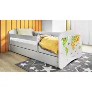 Kocot Kids Barnsäng - Babydreams Vit Med Madrass - Karta 160x80 Cm