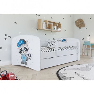 Kocot Kids Barnsäng - Babydreams Vit - Racoon 160x80 Cm