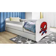 Kocot Kids Barnsäng - Babydreams Vit - Spindelmannen 180x80 Cm