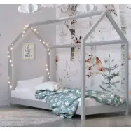 Kocot Kids Barnsäng - Bella Grå - 180x80 Cm